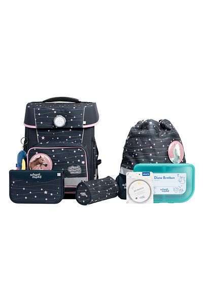 School Mood Set ghiozdan școlar Champion Pro, 7 piese