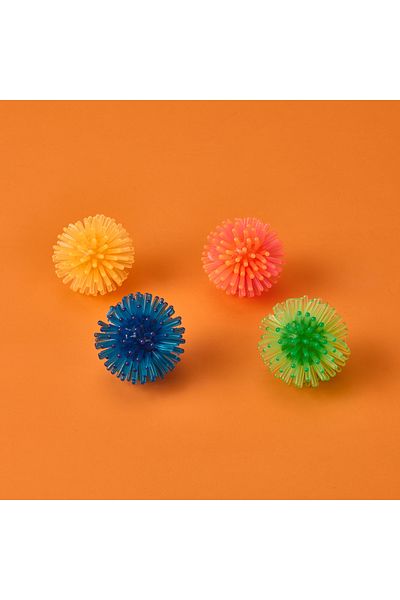 KPM 4-Piece Cat Ball Toy - Colorful - 12X5X18 cm