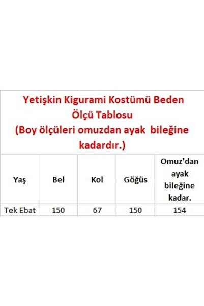 Kadıköy Kostüm Kigurumi για ενήλικες - Στολή αρκούδας και Στολή ζώων