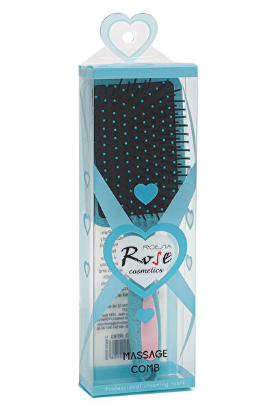 Roesıa Rose Cosmetics Rose New Elite Hair Comb Massage Comb
