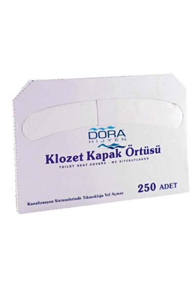 DORA Klozet Kapağı Kağıt Örtüsü 250'li