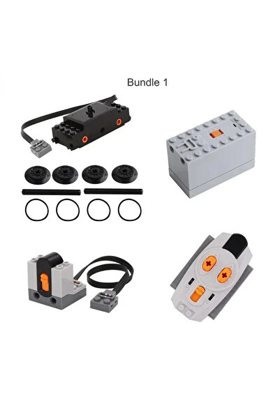 Choice1 مجموعة واحدة من مكعبات بناء مسار القطار لمحرك الطاقة، وبطارية، وصندوق...