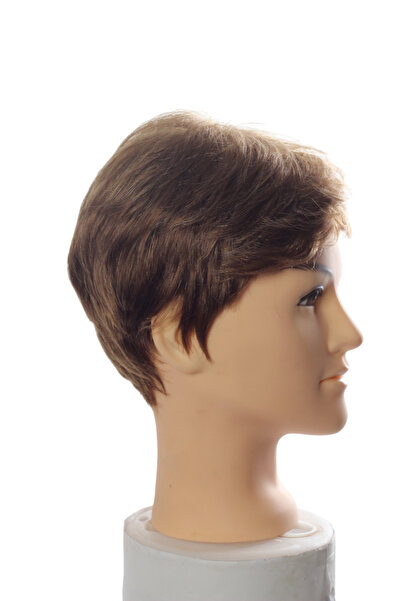 AYTUĞ PERUK Sentetik Erkek Peruk - SS1001-3 - Kumral