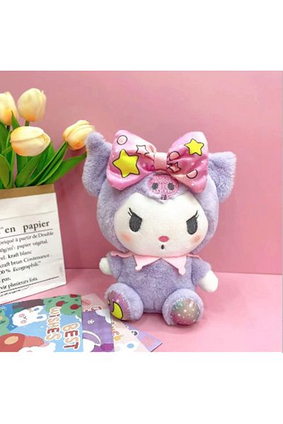 Choice N 25CM Sanrio 25Cm Anime Sanriod Toys Kawaii Kuromi Cinnamorol Plush Soft Stuffed Animals Doll Plus