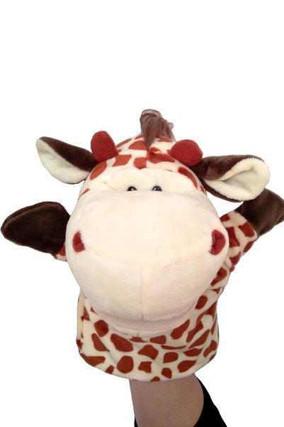Toyaş Hand Puppet Plush Toy with Moving Mouth