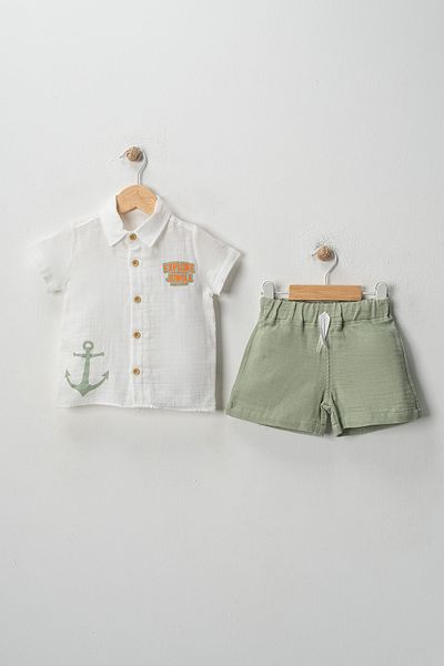 tinytrends Baby Boy & Child Holiday Muslim Anchor Set of 2