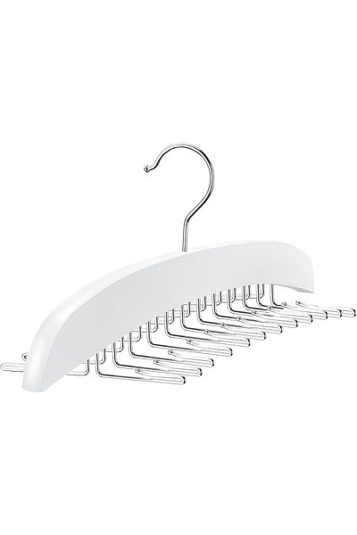 COOYA Bra Hanger for Closet,Foldable, Extendable,With 24 hooks,Non Slip,15.8 x 7.1 x 0.8 inch