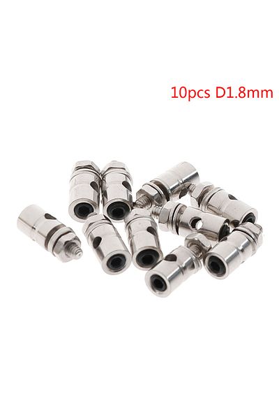 Choice 10pcs D1.8mm 10Pcs RC Airplane Boat Pushrod Linkage Stopper Servo Connectors