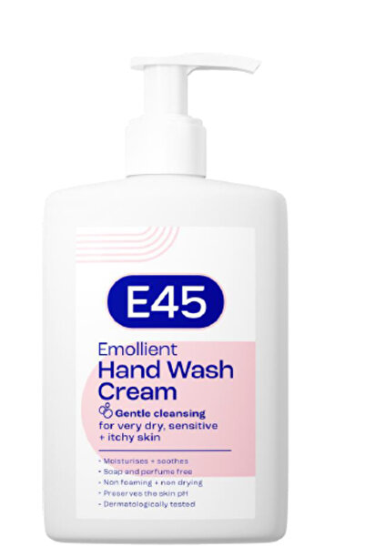 e45 كريم غسول اليدين المرطب 250 مل
