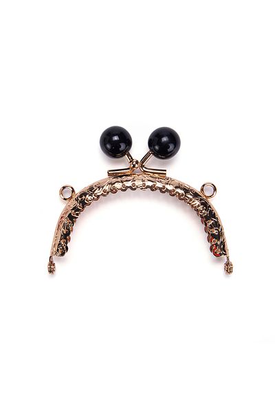 Sultan Black Beaded Oval Burs, 8.5 cm Rose