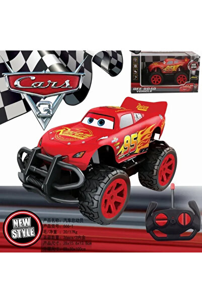 Disney B1 with box 4pcs Pixar Cars 3 Lightning Mcqueen Four Channel Cross-Country Remote Control Car