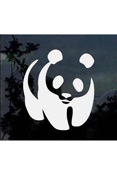 Redline Grafik لصق ملصقات السيارات الأبيض الباندا