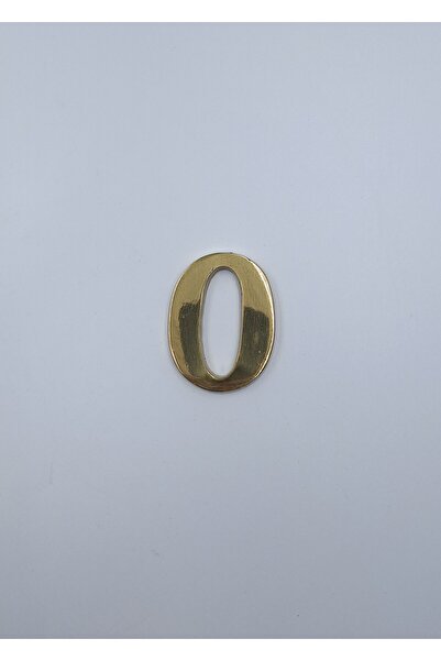 Kalender Döküm Brass Number 6cm Nail No:0