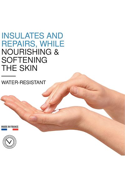 Uriage Repairing Hand Cream, with Manuka Honey, Face and Body Cream that Protects Irritated Skin, 50Ml