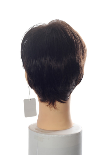 AYTUĞ PERUK Sentetik Erkek Peruk - SS1002-2 - Koyu Kahverengi