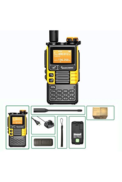 choice2 Yellow Quansheng UV-K5 Upgrade UV-K5 (99) Interphone 5W Air Band Radi...