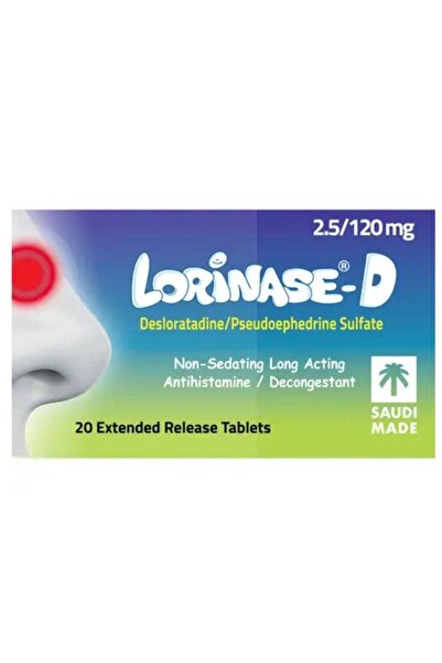 SPIMACO لوريناز-د 2.5/120 مجم أقراص 20 قرصًا