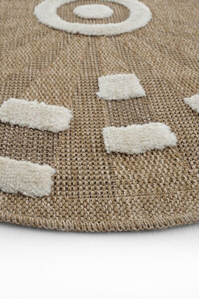 Anatolian Carpet Store Marakeş 677 Kahve Sisal Salon Mutfak Koridor Kesme Yol...