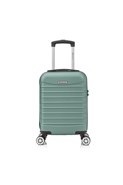 Quasar & Co. Troler Cabina ®,line,40x30x20cm,fermoar Antifurt,cifru,4 Roti 360°,abs,turcoaz