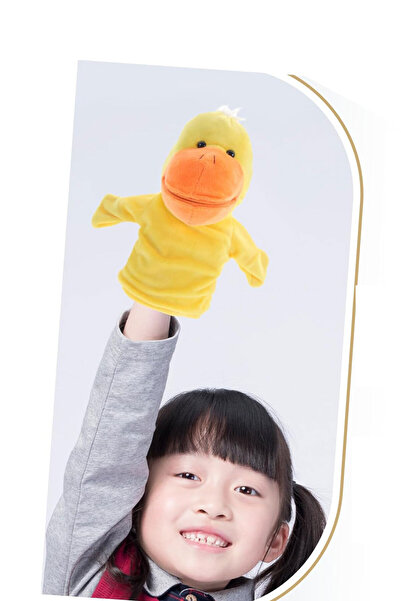 Toyaş Ağızı Hareket Eden El Kuklası Peluş Oyuncak