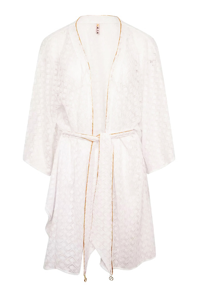 NAIA سورينتو الفراشة مفتوحة الجبهة القفطان