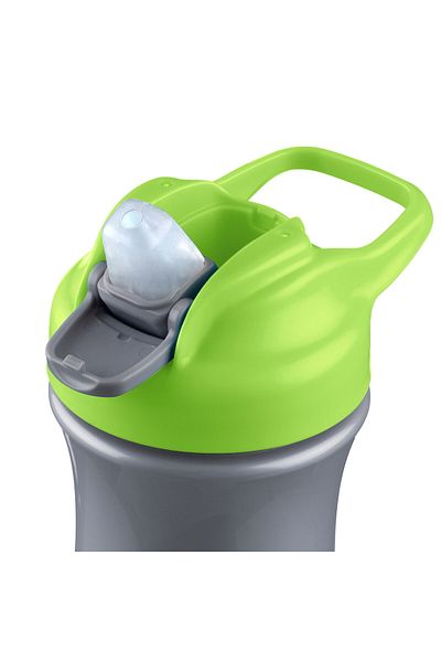 Chicco 2 Years+ 350 ml Green Pop-Up Glass with Straw