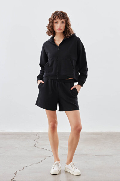 Hays Kadın Pamuklu Üç İplik Cepli Şort