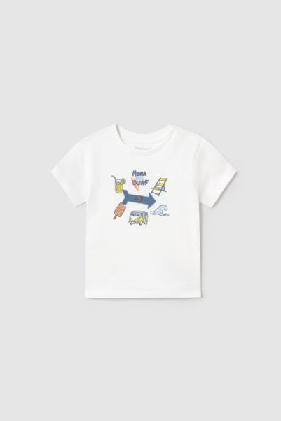 MAYORAL 01064-48 White T-Shirt