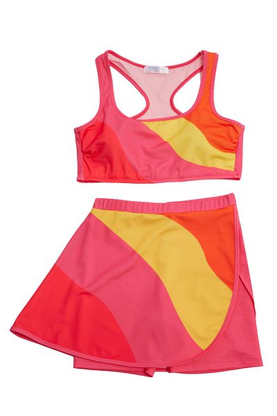 NEOPY Maorice Bustier Skirted Double Suit 5308