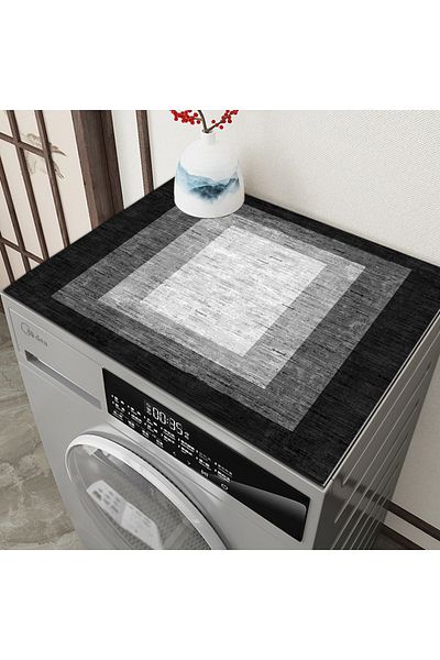 Else Dekor Drying Refrigerator - Washing Machine Cover, Liquid Proof, Non-Slip, Washable