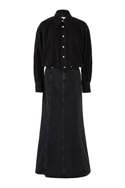 Haikure Jos Shirt & Skirt Combo Maxi Dress