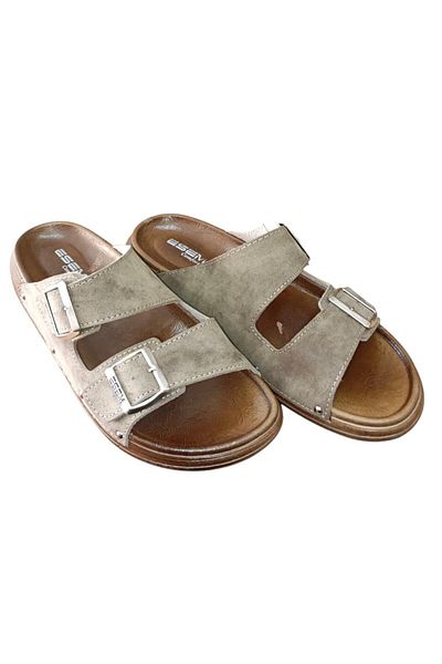 Esem 3769-0001 Men's Buckle Summer Comfort Slippers