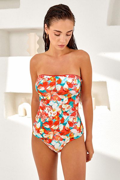 LAPIENO Soft Strapless Swimsuit 4117