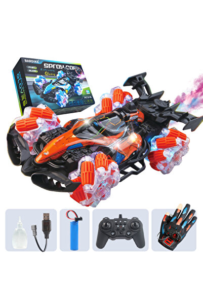 Choice 21016RC CAR-2 أضواء ملونة رش سباقات حيلة 4WD تحول 2.4G لاسلكي إيماءة ت...