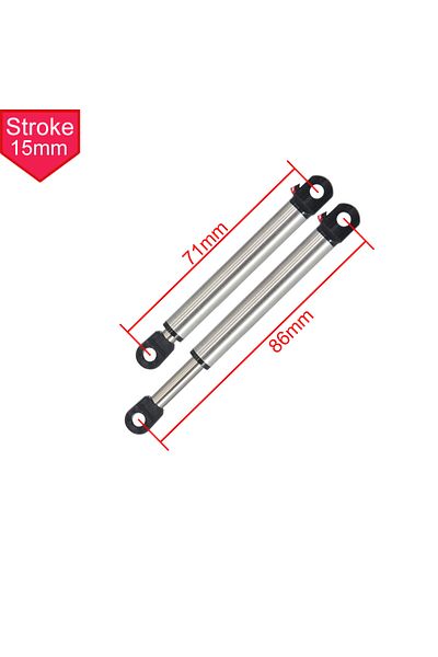 Choice 15mm Stroke 10mm/15mm/20mm/25mm Short Stroke Metal Push Rod Simulation Cylinder 3V-6V Input Putter F