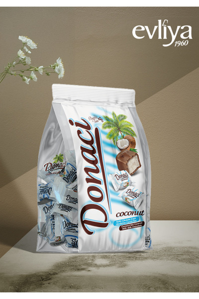 Genel Markalar Evliya Donacı Hindistan Cevizli Çikolata Kaplamalı 1 Kg.