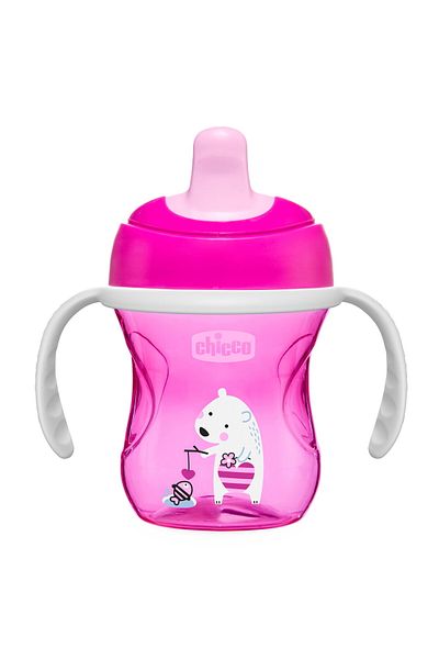 Chicco Semi-Soft Tip Training Cup 6Months Girl