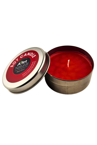 AFET NATURAL Mora Mora Kokulu %100 Doğal Soya Wax