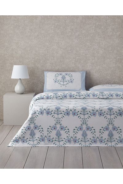 English Home طقم بطبعة نجمة زرقاء بنفسجية مقاس 200×220 سم