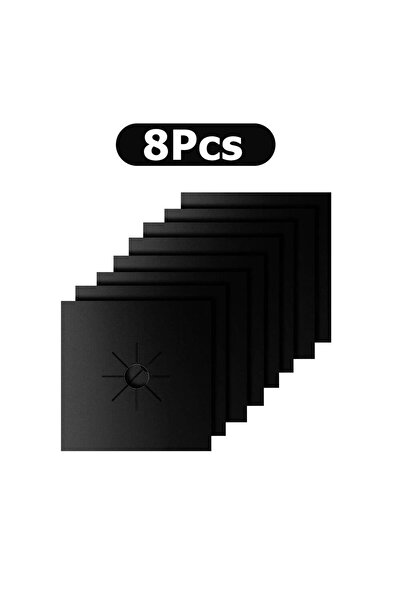 Choice3 8PCS Black 4/8PCS Stove Protector Cover Liner Gas Stove Protector Gas...
