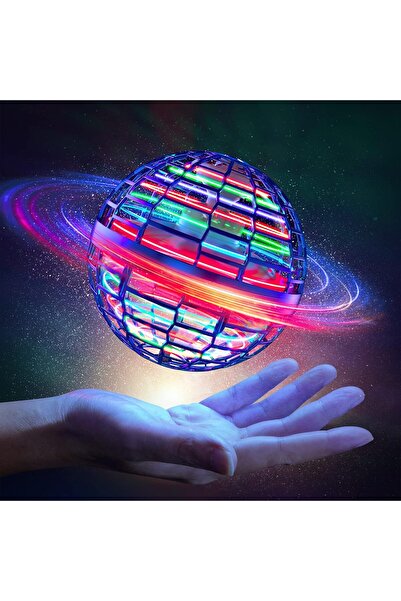 AWH لعبة الكرة الطائرة، كرة بوميرانج تحوم، طائرة بدون طيار صغيرة مع أضواء RGB...