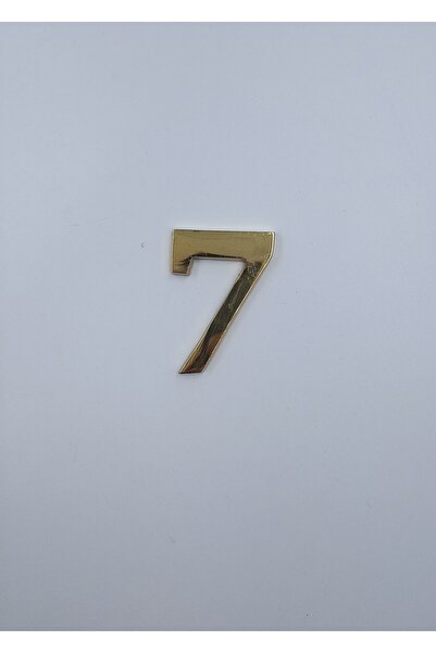 Kalender Döküm Brass Number 6cm Nail No:7