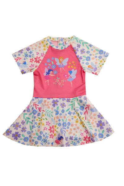 NEOPY Naomi Short-Sleeve Dress Swimsuit 5227