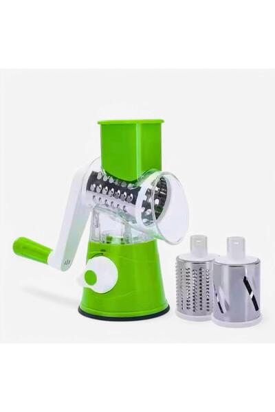 Nazarone Masaüstü 3 Aparatlı Pratik Rende Seti-yeşil