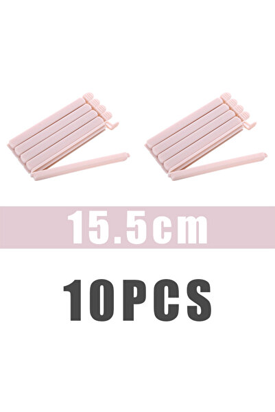 Choice3 15.5cm Pink 10PCS Bag Clips Food Snack Sealing Clip12/15.5cm Portable...
