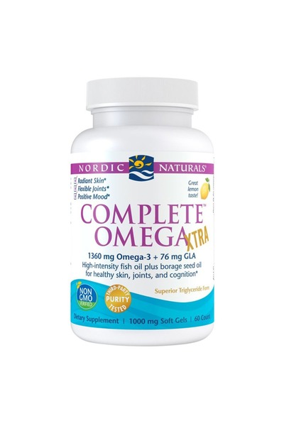 Nordic Naturals نورديك نات كومبليت أوميجا -1 60 قرصًا