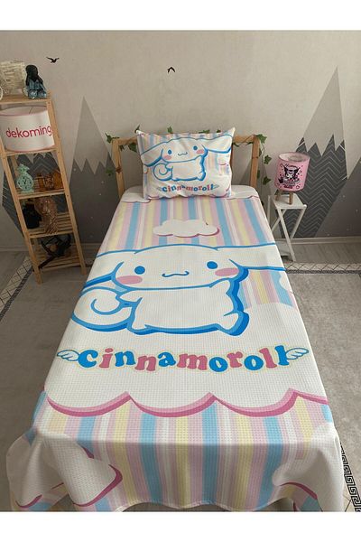 dekomingo Cinnamoroll Baby and Kids Base Pique Set