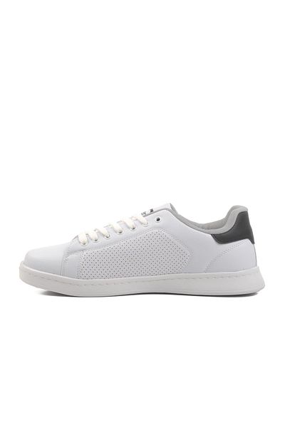 Slazenger Ανδρικά παπούτσια ποδοσφαίρου Isco M μεγάλου μεγέθους λευκό-μαύρο