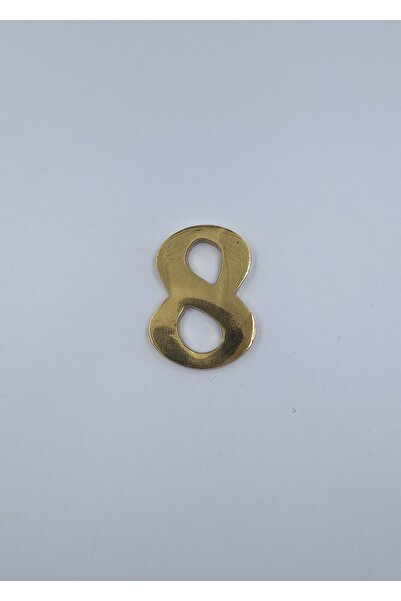 Kalender Döküm Brass Number 6cm Nail No:8