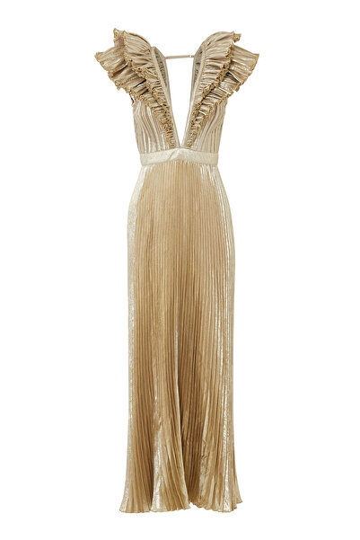 L IDEE Tuileries Ruffle Dress